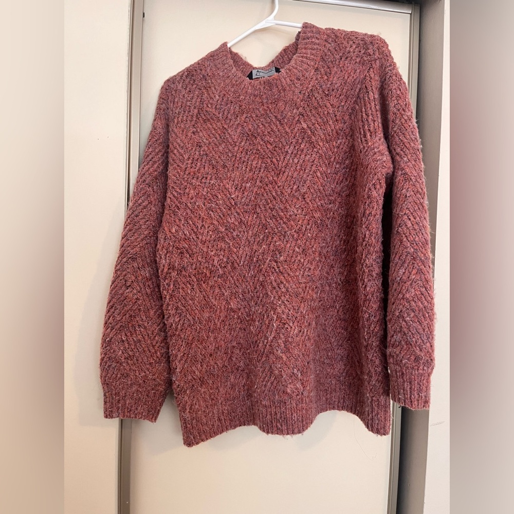 Femme: Women's Coral Colour Sweater; Size “M”
